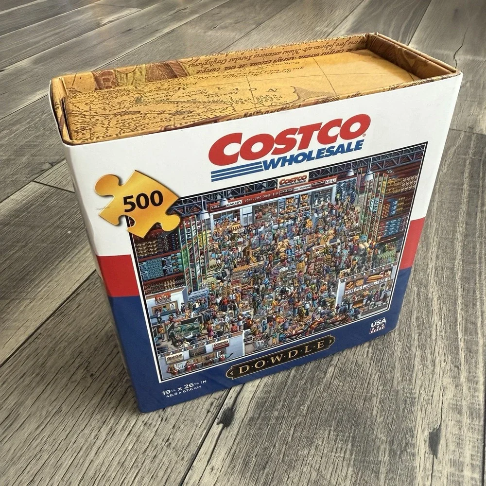 Dowdle Costco Wholesale The Treasure Hunt 500pc Jigsaw Puzzle 19x26 USA 2021 NEW